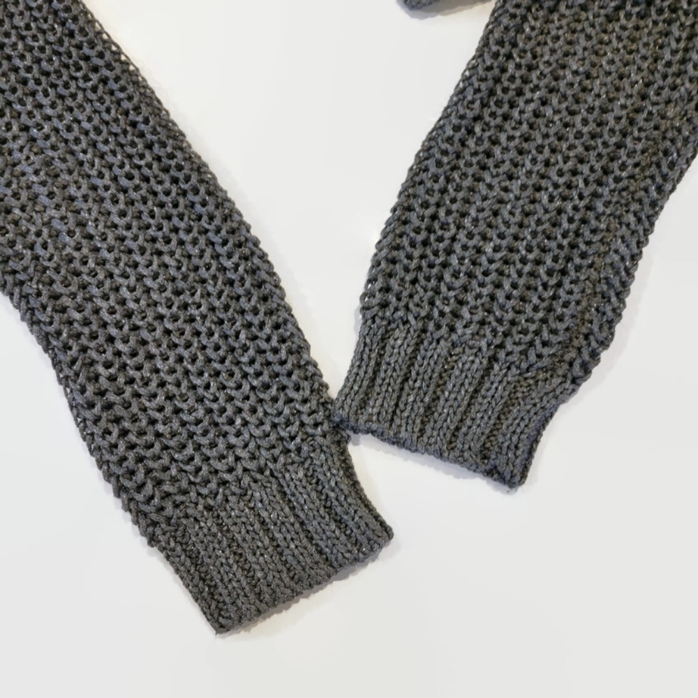 Rag & Bone Gray Metallic Sweater - Picture 9 of 12